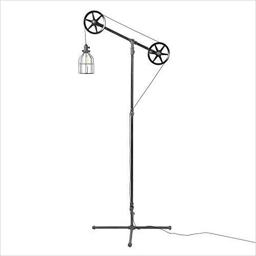Fayette Industrial Floor Lamp - Gifteee. Find cool & unique gifts for men, women and kids