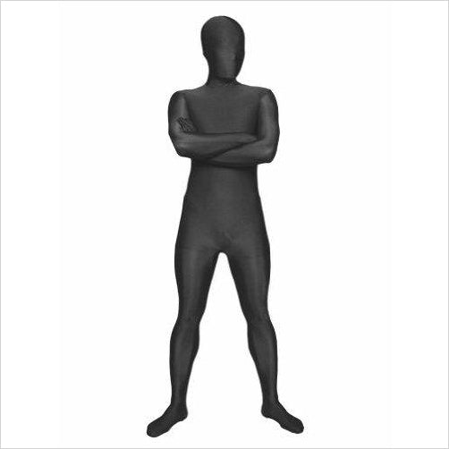 Men's Full Body Spandex/Lycra Suit, Black, Large - Gifteee Unique & Unusual gifts, Cool gift ideas