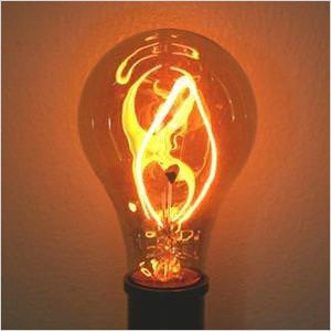 Fire Light Bulb - Ferrowatt 15026 - Gifteee. Find cool & unique gifts for men, women and kids