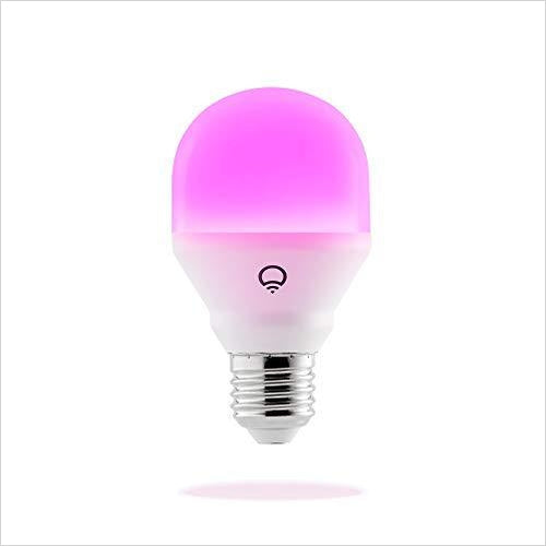 LIFX Mini (A19) Wi-Fi Smart LED Light Bulb - Gifteee Unique & Unusual gifts, Cool gift ideas