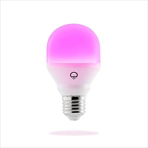LIFX Mini (A19) Wi-Fi Smart LED Light Bulb - Gifteee. Find cool & unique gifts for men, women and kids