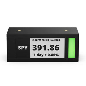 Stock Ticker with E-Ink Screen and WiFi Connectivity