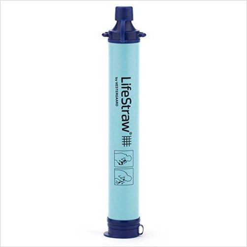 LifeStraw Personal Water Filter for Hiking, Camping, Travel, and Emergency Preparedness - Gifteee. Find cool & unique gifts for men, women and kids