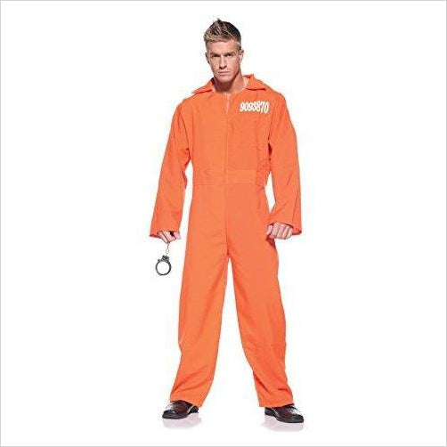 Men's Prisoner Costume - Prison Jumpsuit - Gifteee. Find cool & unique gifts for men, women and kids