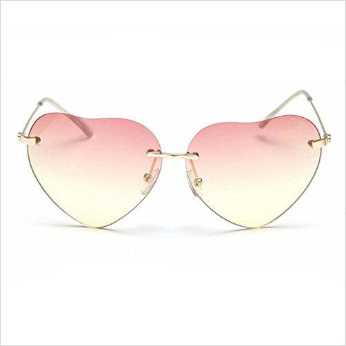 Heart-shaped Wayfarer Sunglasses - Gifteee Unique & Unusual gifts, Cool gift ideas