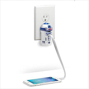 Star Wars R2-D2 USB Wall Charger - Gifteee. Find cool & unique gifts for men, women and kids