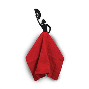 Flamenco Dancer - Metal Kitchen Towel Hanger - Gifteee. Find cool & unique gifts for men, women and kids