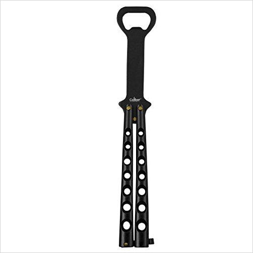 Butterfly Knife Bottle Opener - Gifteee Unique & Unusual gifts, Cool gift ideas