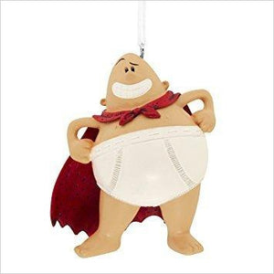 Captain Underpants Christmas Tree Ornament - Gifteee. Find cool & unique gifts for men, women and kids