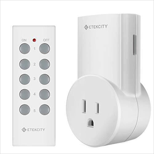 Wireless Remote Control Electrical Outlet Switch - Gifteee Unique & Unusual gifts, Cool gift ideas