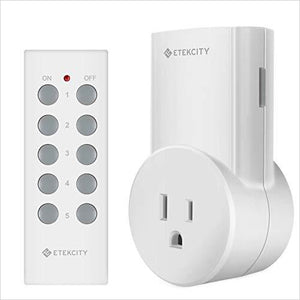 Wireless Remote Control Electrical Outlet Switch - Gifteee. Find cool & unique gifts for men, women and kids