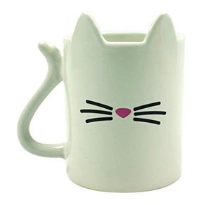 Gift Republic GR400009 Animal Cat Mug, Multicolor