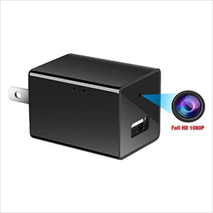 Spy camera USB Phone charger - Gifteee. Find cool & unique gifts for men, women and kids