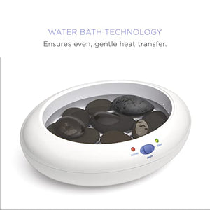 Hot Stone Massage Kit - Relax Muscles, Improve Circulation, Rejuvenate Your Body