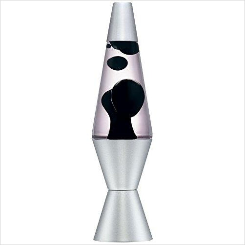 Lava Lamp, Black Wax/Clear Liquid - Gifteee. Find cool & unique gifts for men, women and kids