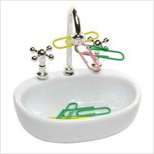 Sink Paper Clip Holder - Gifteee. Find cool & unique gifts for men, women and kids