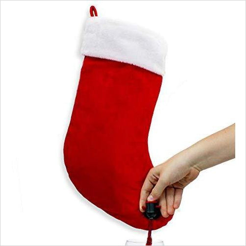Wine Stocking Flask - Christmas Holiday Drink Dispenser - Gifteee. Find cool & unique gifts for men, women and kids