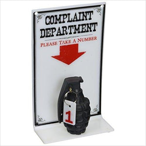 The Complaint Department Sign - Gifteee. Find cool & unique gifts for men, women and kids