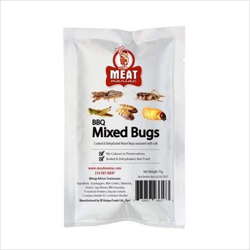 Mixed Bugs | Big Crickets, Sago Worms, Mole Crickets and Silkworms - Gifteee. Find cool & unique gifts for men, women and kids
