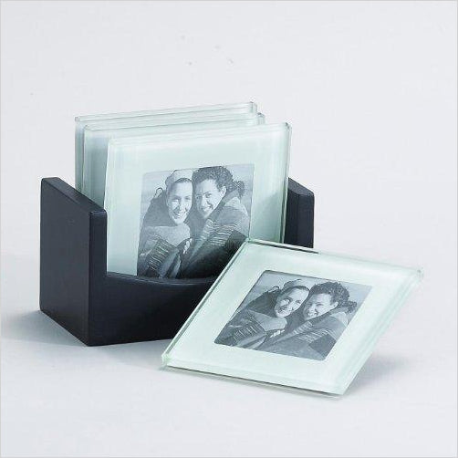 Photo Glass Coaster - Gifteee Unique & Unusual gifts, Cool gift ideas