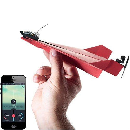 POWERUP 3.0 Smartphone Controlled Paper Airplane - Gifteee Unique & Unusual gifts, Cool gift ideas