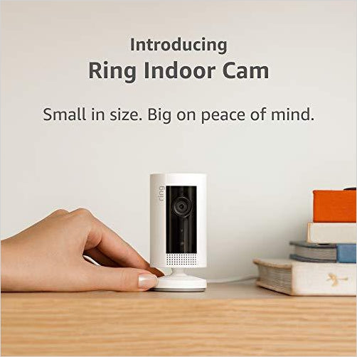 Ring Indoor Cam, Compact Plug-In HD security camera with two-way talk - Alexa - Gifteee Unique & Unusual gifts, Cool gift ideas