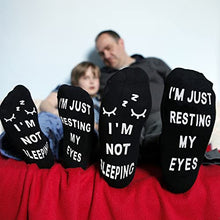 Load image into Gallery viewer, I&#39;m Just Resting My Eyes - Men Socks
