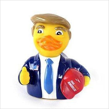 The Donald Rubber Duck - Take Quack America Bath Toy - Gifteee. Find cool & unique gifts for men, women and kids