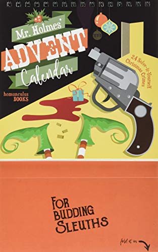 Mr Holmes' Advent Calendar: 24 Solve-it-Yourself Christmas Crimes - Gifteee Unique & Unusual gifts, Cool gift ideas