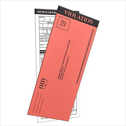 100 Pack Fake parking tickets - Gifteee. Find cool & unique gifts for men, women and kids