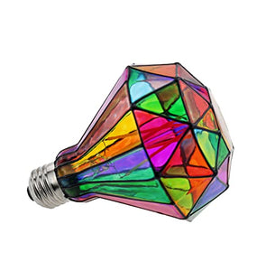Dimmable Stained Glass LED Light Bulb
