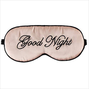 Silk Sleep Eye Mask - Gifteee Unique & Unusual gifts, Cool gift ideas