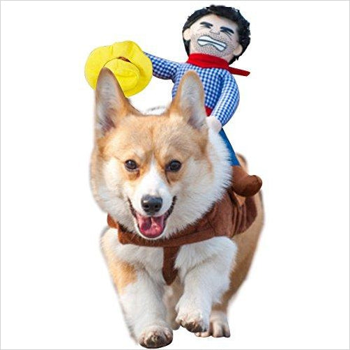Cowboy Rider Dog Costume - Gifteee. Find cool & unique gifts for men, women and kids