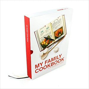 My Family Cookbook - Recipe Notebook - Gifteee. Find cool & unique gifts for men, women and kids