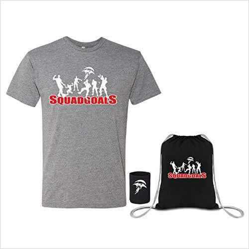 Fortnite Shirt - Super Soft - Triblend Premium - Squad Goals - Gifteee Unique & Unusual gifts, Cool gift ideas