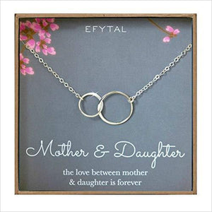Mother Daughter Necklace - Gifteee. Find cool & unique gifts for men, women and kids