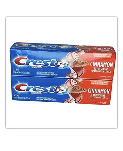 Crest Plus Complete + Whitening Cinnamon Rush Expressions