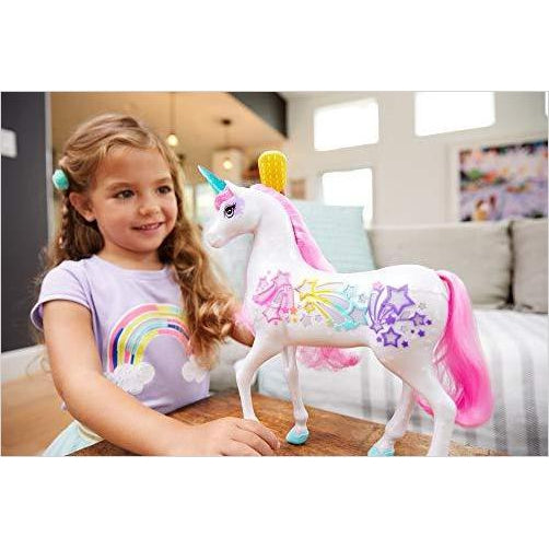 Barbie Dreamtopia Brush 'n Sparkle Unicorn - Gifteee Unique & Unusual gifts, Cool gift ideas