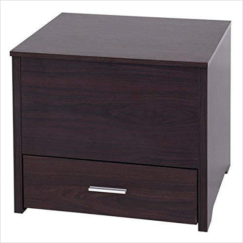 Bedside Table with Sliding Top Hidden Compartment - Gifteee. Find cool & unique gifts for men, women and kids