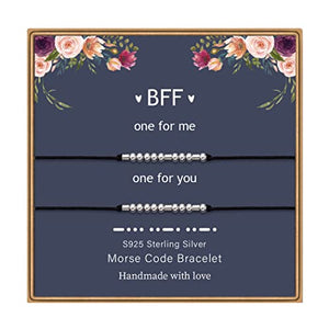 Friendship Morse Code Bracelets