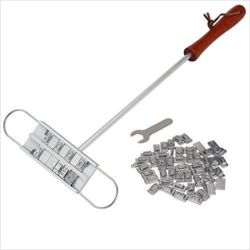 BBQ Branding Iron Set with Changeable Letters - Gifteee Unique & Unusual gifts, Cool gift ideas