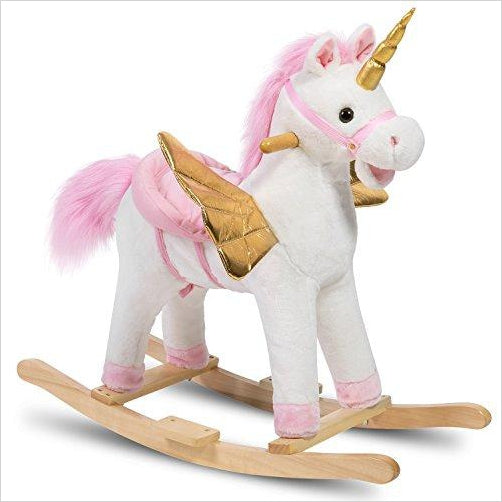 Plush Rocking Unicorn - Gifteee Unique & Unusual gifts, Cool gift ideas