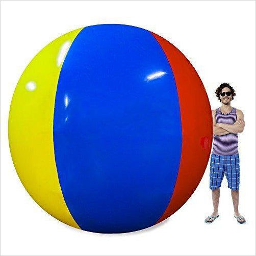 Beach Behemoth - Giant Inflatable 12-Foot Pole-to-Pole Beach Ball - Gifteee Unique & Unusual gifts, Cool gift ideas