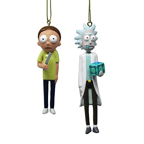 Rick & Morty Christmas Ornament Set