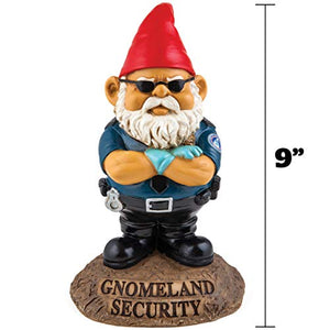 Gnomeland Security Garden Gnome - Gifteee. Find cool & unique gifts for men, women and kids