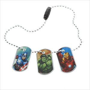 Marvel Avengers Dog Tags - Set of 3 - Gifteee. Find cool & unique gifts for men, women and kids