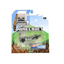 Load image into Gallery viewer, Minecraft Complete Set of 7 Hot Wheels 1:64 Gaming Characters Cars
