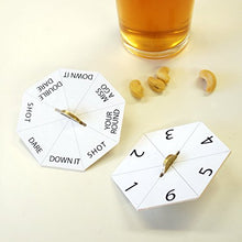 Load image into Gallery viewer, Bar Games Beer Mats / Coasters - Gifteee. Find cool &amp; unique gifts for men, women and kids
