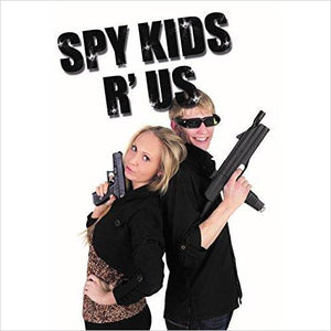Spy kids R'Us - Children's mystery party kit - Gifteee. Find cool & unique gifts for men, women and kids