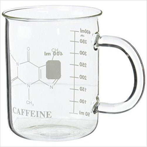 Caffeine Beaker Mug - Gifteee Unique & Unusual gifts, Cool gift ideas